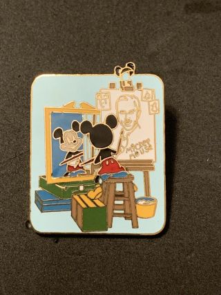 Disney 1990? Mickey Self Portrait Pin - Pins