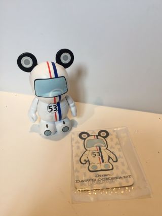 Disney Vinylmation Park 3 Herbie The Lovebug With Card