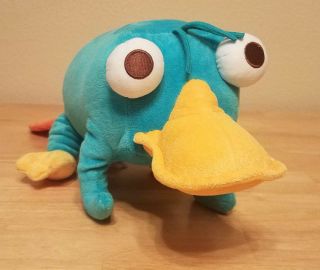 Disney Store Plush Perry The Platypus From Phineas & Ferb 13 "