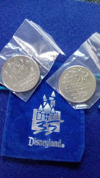 Disneyland 35 Years Of Magic Coin 1955 - 1990 Coin