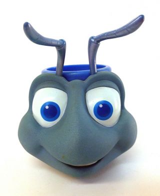 Vintage Disney “a Bug’s Life” Flick Mug 3d Applause 1990 