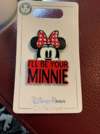 Disney Pin Set - I’ll Be Your Mickey & I’ll Be Your Minnie (minnie Only)