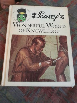 Disney Wonderful World Of Knowledge 15 1973 Book