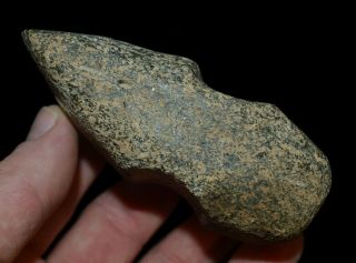 3/4 GROOVE SQUARE AXE CALLAWAY CO MISSOURI INDIAN ARTIFACT COLLECTIBLE RELIC 3