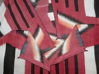 Exc Old NAVAJO 1920s 3rd Phase Chief ' s Rug/Wearing Blanket 67 