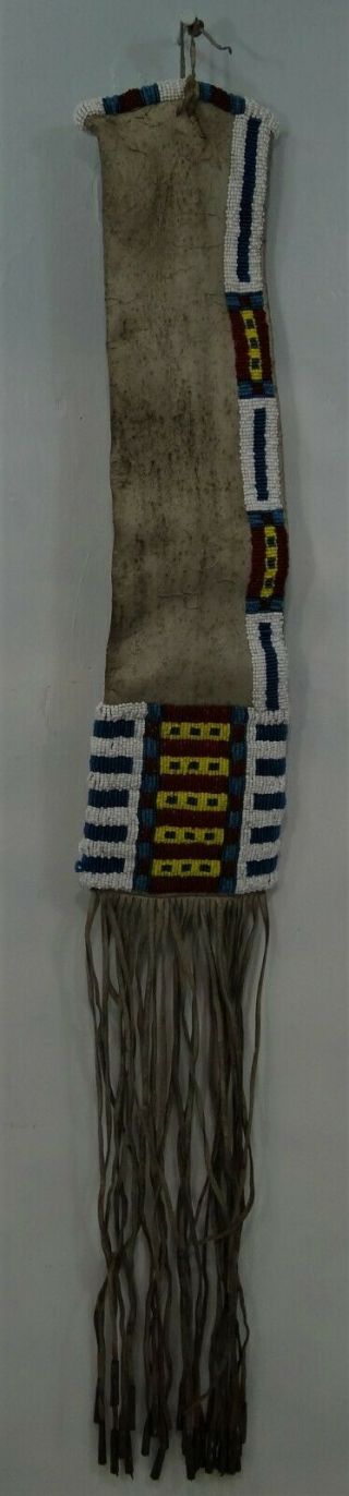 Native American Sioux Beaded Pipe Bag
