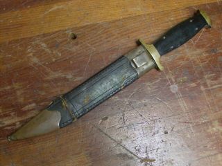 American made Antique Bowie knife - California gold rush - Chevalier - York 2