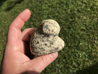 Bust Birdstone Ohio Granite Indian Artifacts