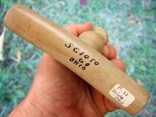 Fine 5 1/2 inch G10 Ohio Hopewell Platform Pipe with Arrowheads Artifacts 2
