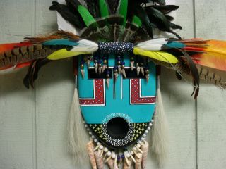 THE WATER SPIRIT - Native American Spirit Mask by Robert Crying Red Bear 2