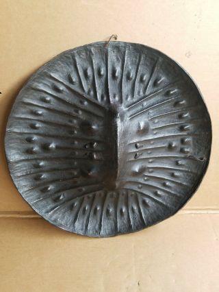 Amarro Leather Shield Ethiopia African Artifact Warrior Weapon