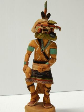 Hopi Indian Kachina Doll Carving Lee Grover Jr.  - Museum Grade All 1 Piece Wood