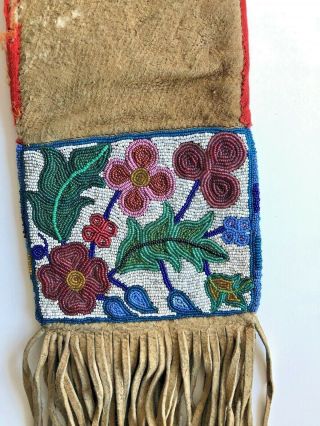 19th Century Native American Beaded Bag