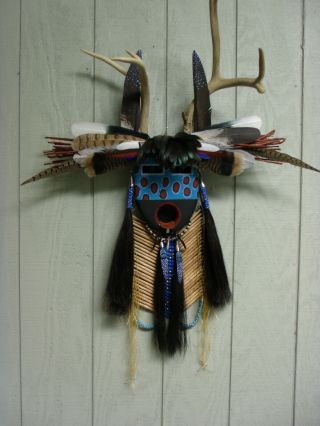 The Great Bear - Native American Spirit Mask By Robert Crying Red Bear