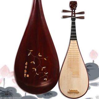 High - Quality Yuehai Chinese Pipa Lute Guitar Musical Instrument Liuqin 4105