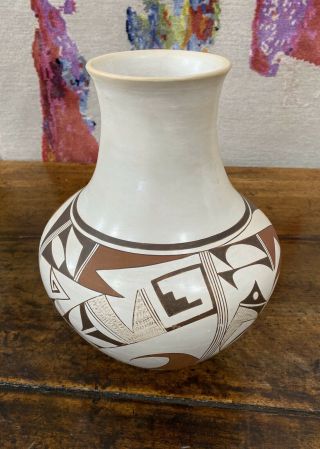 Hopi Pottery Jar,  Frog Woman,  11 5/8” 2