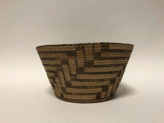 FINE OLD TIGHTLY WOVEN PIMA INDIAN BASKET 2