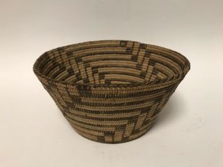 FINE OLD TIGHTLY WOVEN PIMA INDIAN BASKET 3
