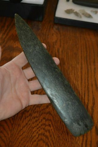Museum Grade Nephrite Jade Celt King Co,  Washington 11 X 2 Best One I 