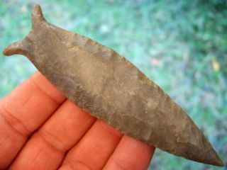 Fine 4 3/8 inch G10 Alabama Cumberland Point with Arrowheads Artifacts 2