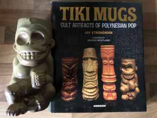 Rare Tiki Skull Monkey Munktiki Mug,  Tiki Mugs Book Farm Vase Ceramic No Shag