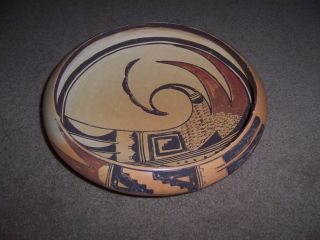 OLD HOPI PUEBLO POTTERY ATTRIBUTED TO THE NAMPEYO FAMILY JUST UNDER 10 INCHES 2
