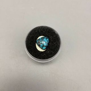 Certified Lander Blue Turquoise Cabochon 3 Ct.