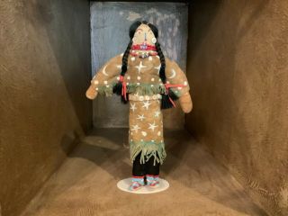 Lakota Sioux Ghost Dance Double Doll (circa1890 - 1910) Plains Indian Hide Doll