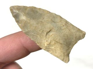 Exceptional Paleo Clovis Point Bell Co. ,  Texas Authentic Arrowhead Artifact B27