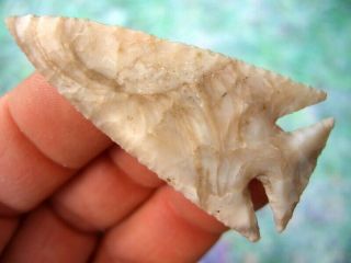 Fine Crafted Grade 10,  Missouri Banded Agate Pelican Lake Point Arrowheads