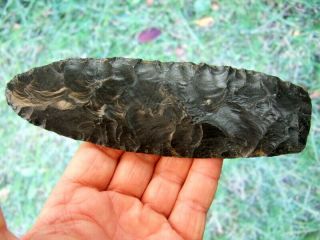 Fine 6 7/8 Inch Idaho Cascade Knife With Arrowheads Artifacts