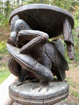 Museum Quality African Yoruba Agere Ifa Devination Bowl - Nigeria
