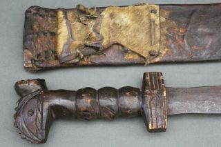 A Unidentified African Short Sword - Africa,  Probably 1st Half 20th Century