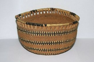 Fine Small Northern California Oregon Karok Yurok Indian Basket Native American