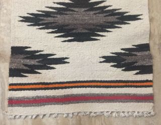 Authentic Native American Navajo Rug,  Wall Hanging 38 x 18 