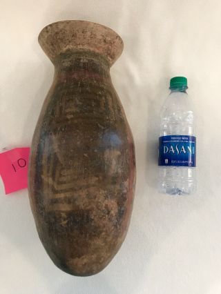 10 Pre Columbian Narino Bullet Urn Clay Vase Pottery South America Columbia