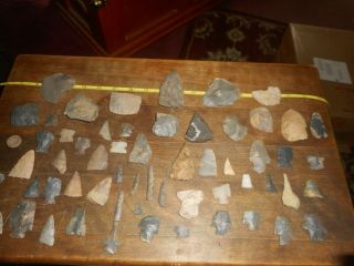 Native American Artifact,  Indian Stone Tool,  Blade,  Axe,  Scraper,  Skinner,  Arrowhead. ,