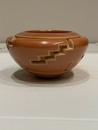 Native American Santa Clara Pot by Effie & Orville Garcia 2