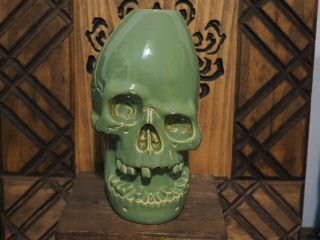 Munktiki - Never Say Die Skull - Jade Green - Limited Edition 17/25 2