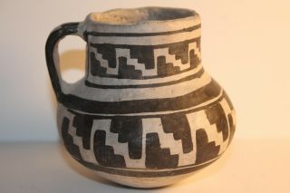 Old Anasazi Mesa Verde Black On White Mug