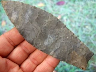 Fine 5 3/8 Inch G10 Tennessee Ramey Knife With Arrowheads Artifacts