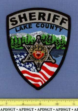 Lake County Sheriff Colorado Sheriff Police Patch Fe Mountain Lake