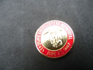 Boston Fire Department Hotel Vendome Tribute Challenge Coin / Medallion