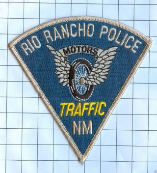 Police Patch - Mexico - Rio Rancho Traffic