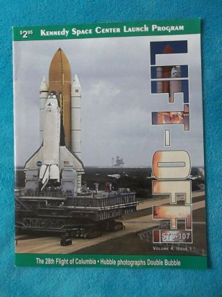 Lift - Off - Kennedy Space Center Launch Program - Sts - 107 - Vol.  4,  Issue 1 -