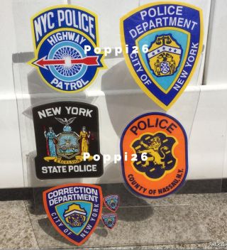 NYS NY NYC Corrections INSIDE Window (faces out) Authentic Decal Sticker Others 2