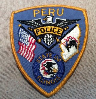 Il Peru Illinois Police Patch