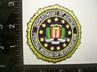 Federal Fbi Hqs Seal Patch Washington,  Dc Police