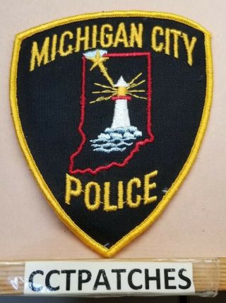 Michigan City,  Indiana Police Shoulder Patch In