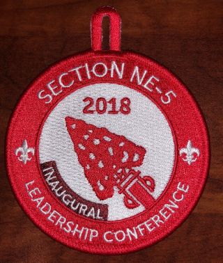 2018 Ne - 5 Inaugural Leadership Conference Patch -